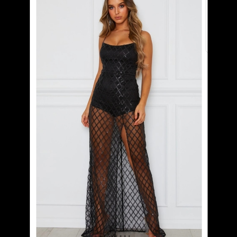 NWT Black Maxi Dress